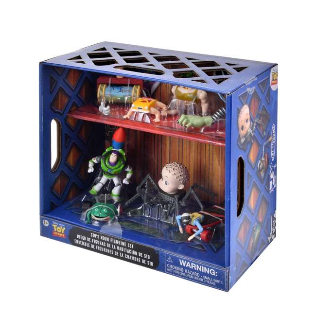 Set de figuras Toy Story 30th: Habitación de Sid