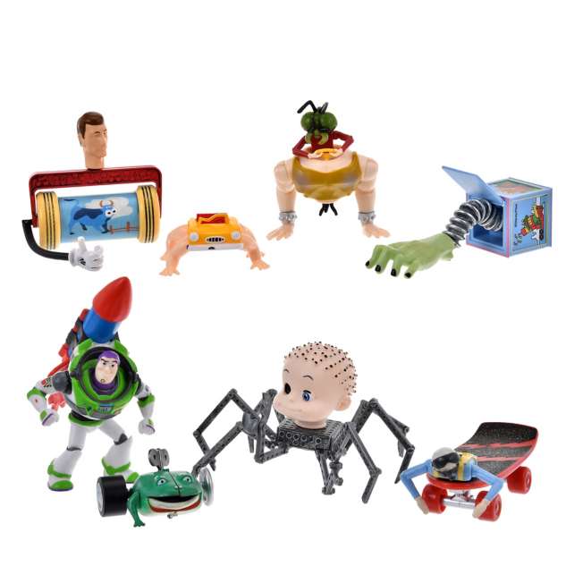 Set de figuras Toy Story 30th: Habitación de Sid