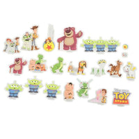 Set de 25 stickers transparentes de Toy Story