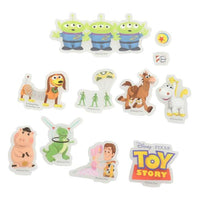 Set de 25 stickers transparentes de Toy Story