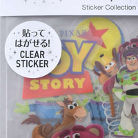 Set de 25 stickers transparentes de Toy Story
