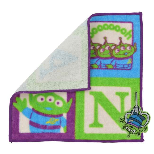 Toalla mini de Aliens de Toy Story con bloques