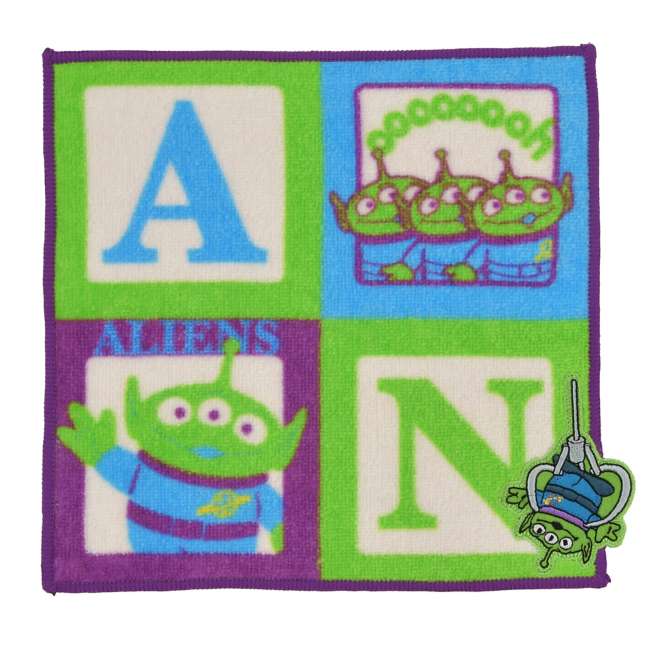 Toalla mini de Aliens de Toy Story con bloques