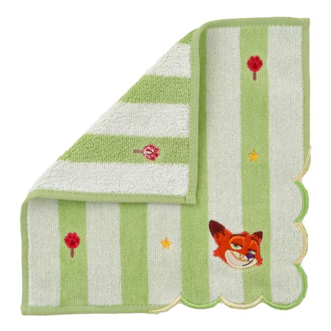 Toalla mini Nick Wilde con borde festoneado