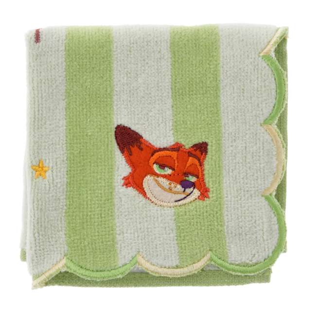 Toalla mini Nick Wilde con borde festoneado