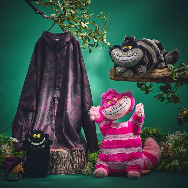 Peluche magnético rosado del Gato de Cheshire