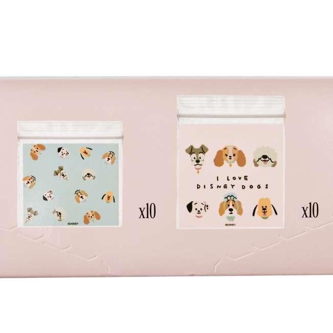 Bolsas con cierre de perros Disney