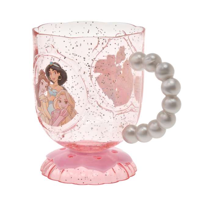 Vaso infantil Disney Princess con asa de perlas