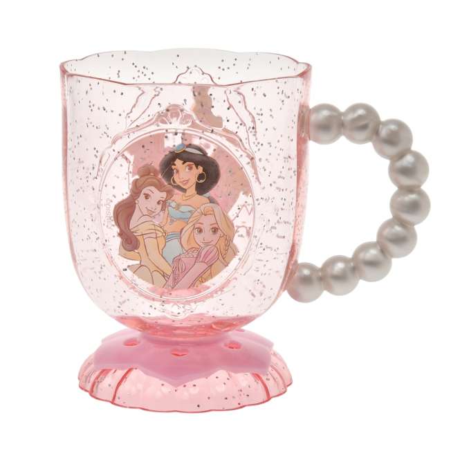 Vaso infantil Disney Princess con asa de perlas