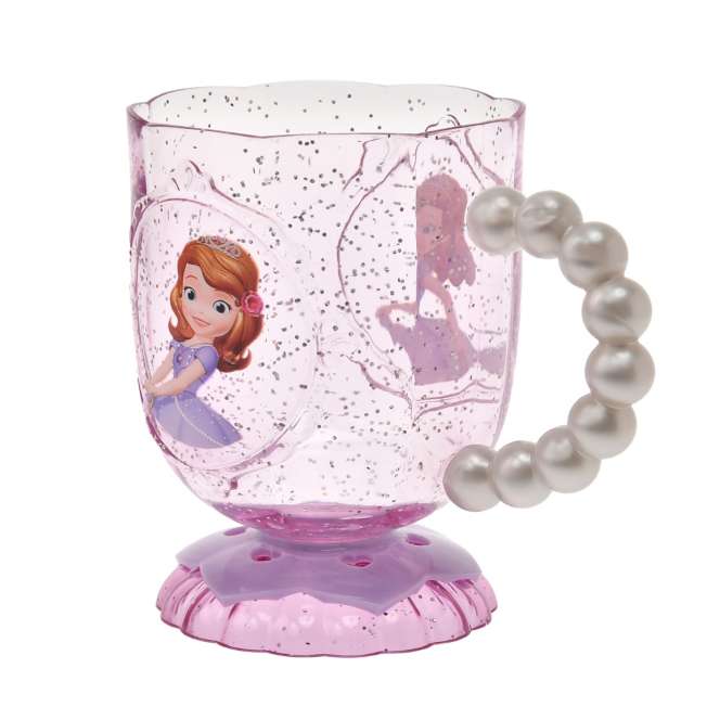 Vaso infantil de Sofía con asa de perla
