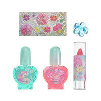 Set de cosméticos infantil Ariel y Flounder con estuche