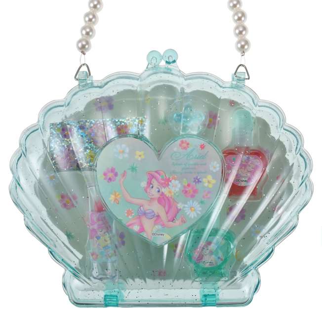 Set de cosméticos infantil Ariel y Flounder con estuche