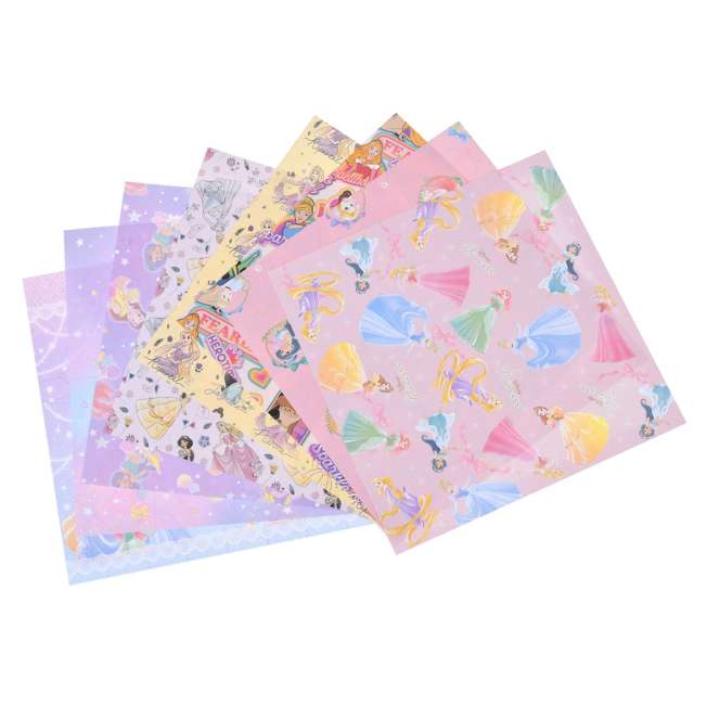 Set de origami para notas Disney Princess con stickers