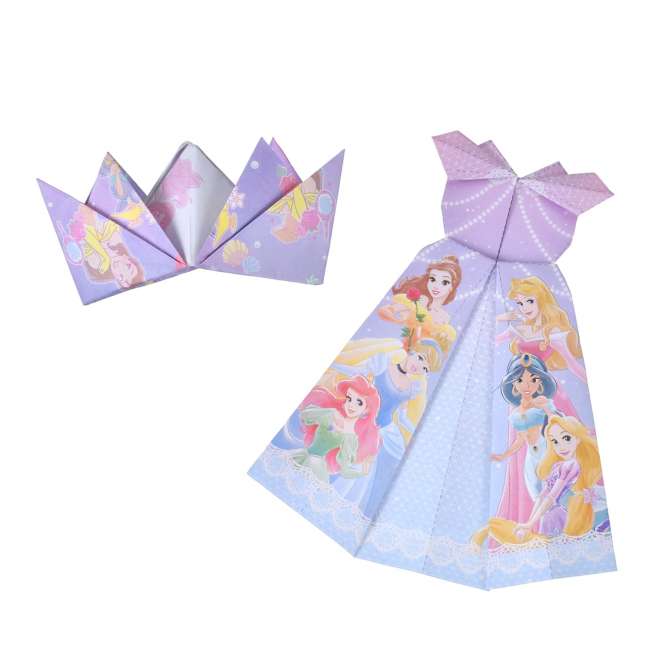 Set de origami para notas Disney Princess con stickers