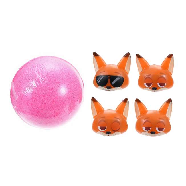 Bomba de baño sorpresa de Nick Wilde con figura luminosa