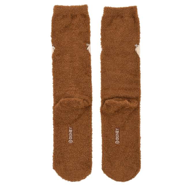 Calcetines asimétricos de Chip y Dale, café (23–25)