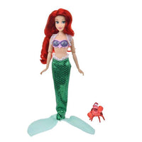 Muñeca clásica de Ariel con figura de Sebastian