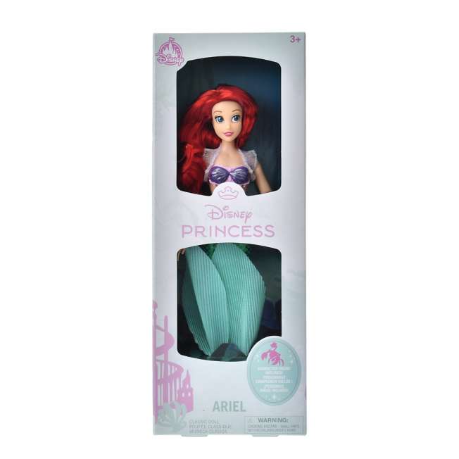 Muñeca clásica de Ariel con figura de Sebastian