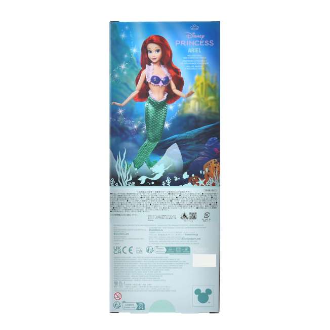 Muñeca clásica de Ariel con figura de Sebastian