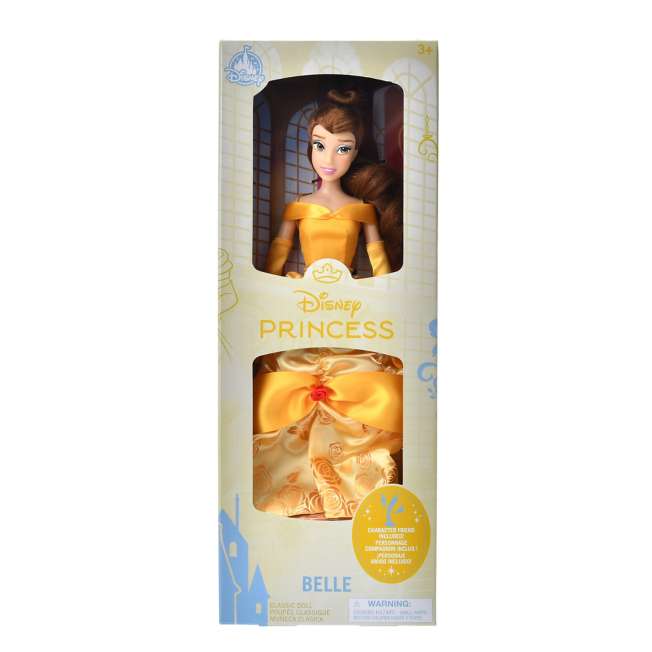 Muñeca clásica de Bella con figura de Lumière
