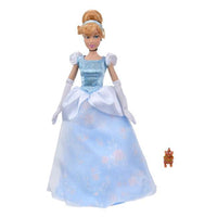 Muñeca clásica de Cenicienta con figura de Gus
