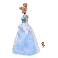 Muñeca clásica de Cenicienta con figura de Gus
