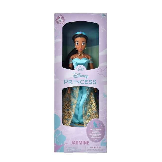 Muñeca clásica de Jasmine con figura de Abu