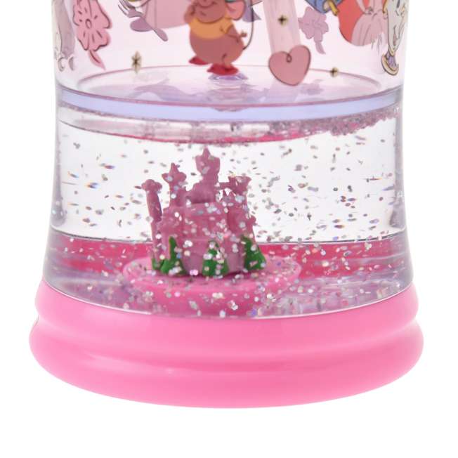 Botella infantil Disney Princess con efecto de bola de nieve