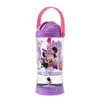Botella infantil tipo snow globe de Minnie, Daisy y Figaro