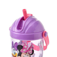 Botella infantil tipo snow globe de Minnie, Daisy y Figaro