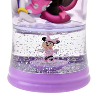 Botella infantil tipo snow globe de Minnie, Daisy y Figaro