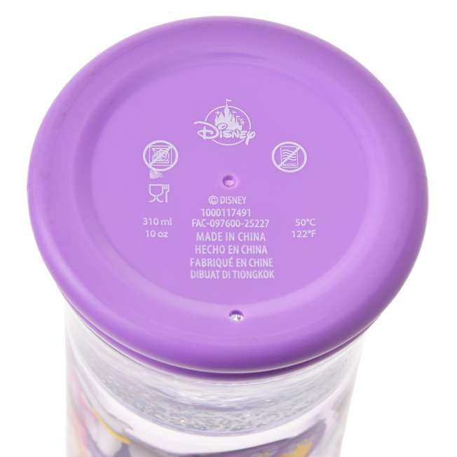 Botella infantil tipo snow globe de Minnie, Daisy y Figaro