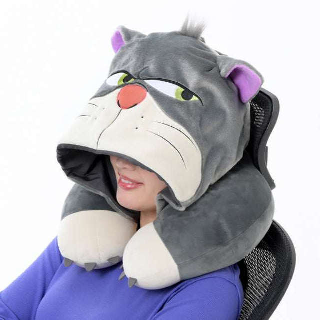 Almohada de cuello con capucha Lucifer