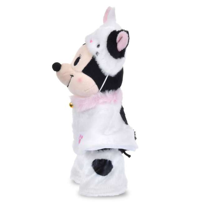 Disfraz de gato blanco y negro para peluche nuiMOs