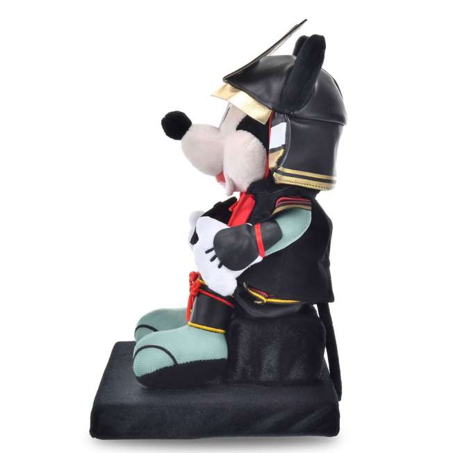 Peluche de Mickey con armadura samurái