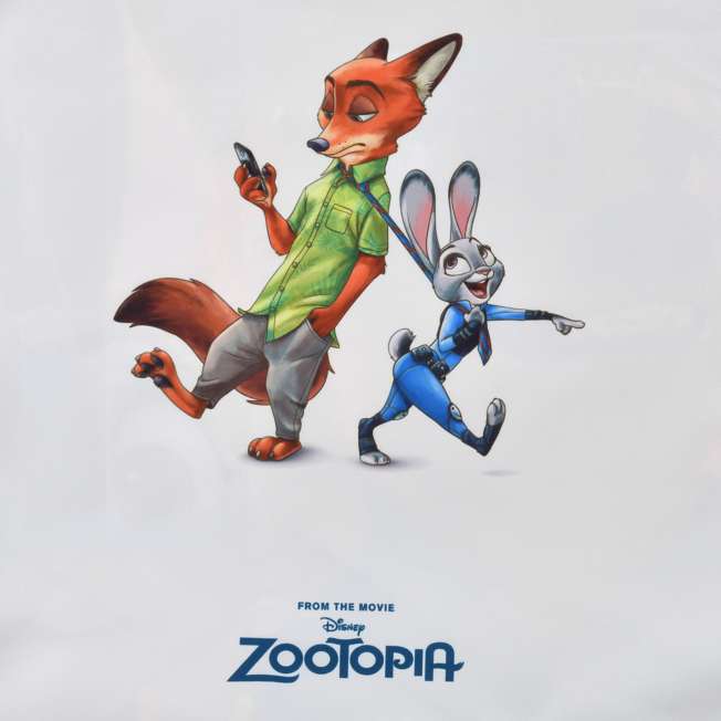 Bolsa plegable Zootopia: Judy Hopps y Nick Wilde