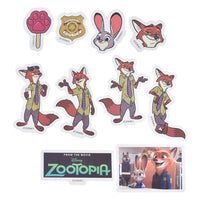 Stickers removibles transparentes de Judy y Nick - Zootopia