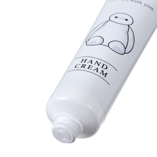Crema de manos de Baymax con llavero