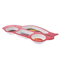 Set infantil de plato y cubiertos de Rayo McQueen