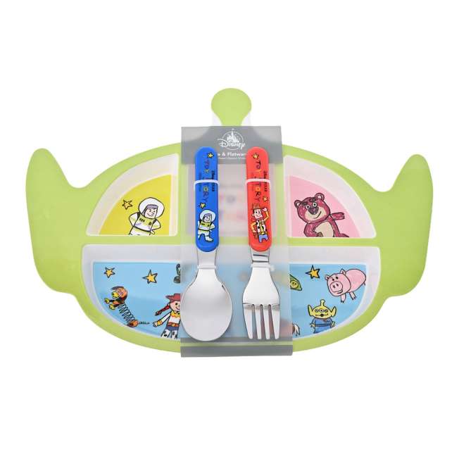 Set infantil de plato y cubiertos Toy Story