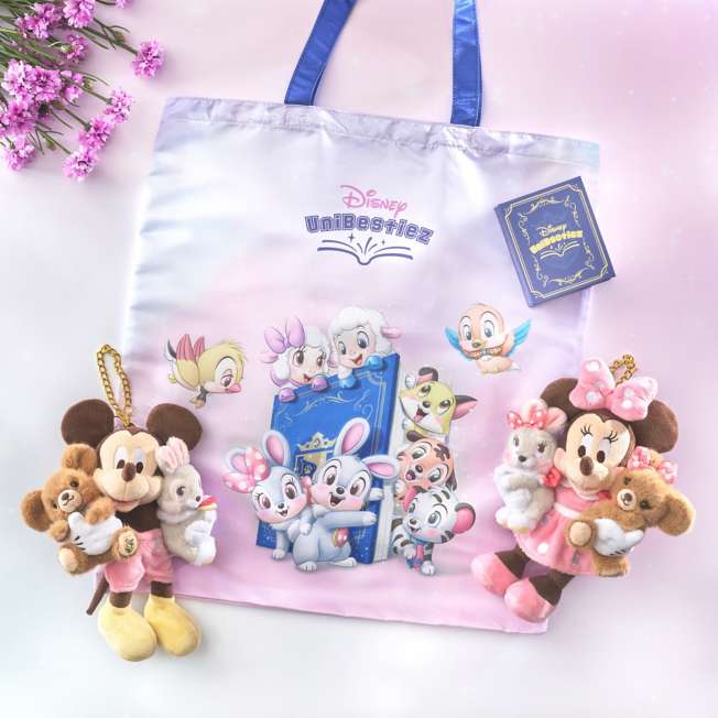 Llavero de peluche UniBestiez: Mickey, Mocha y Yek Rabbit