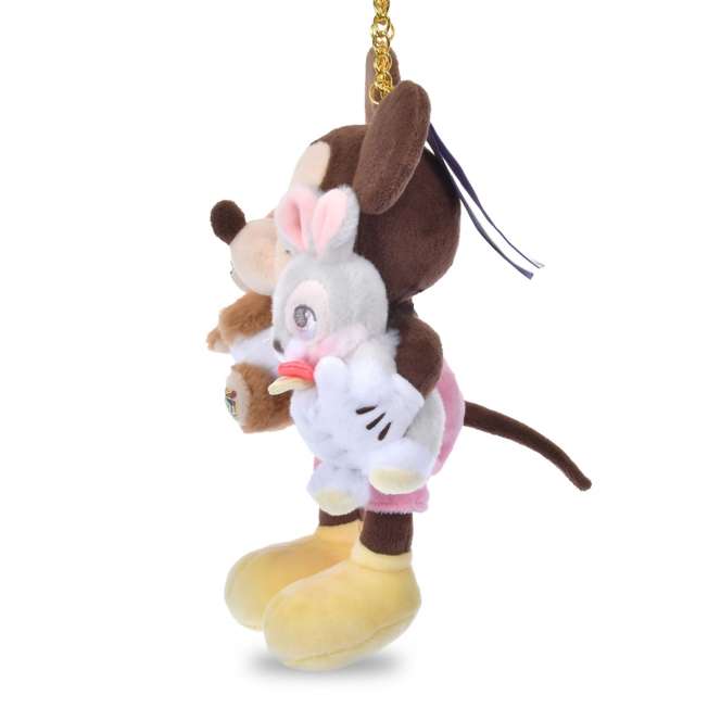 Llavero de peluche UniBestiez: Mickey, Mocha y Yek Rabbit