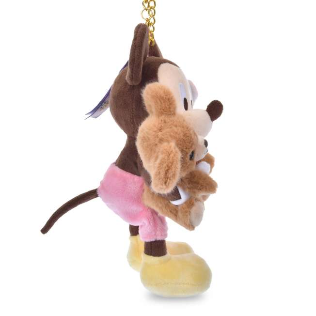 Llavero de peluche UniBestiez: Mickey, Mocha y Yek Rabbit