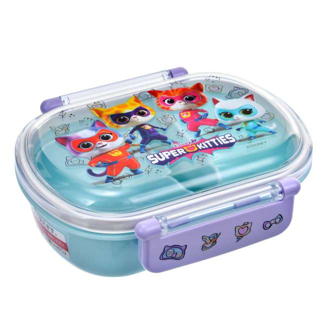 Lonchera infantil SuperKitties con paño para colación