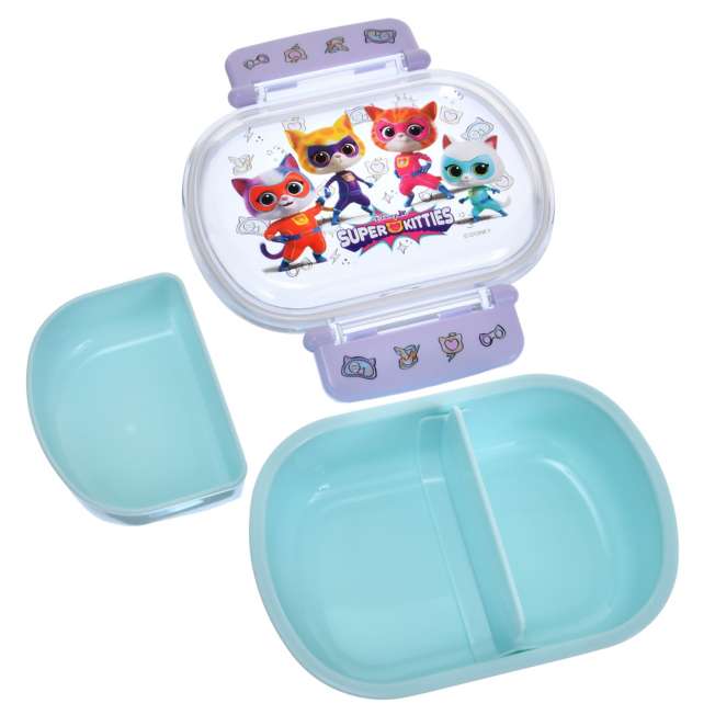 Lonchera infantil SuperKitties con paño para colación