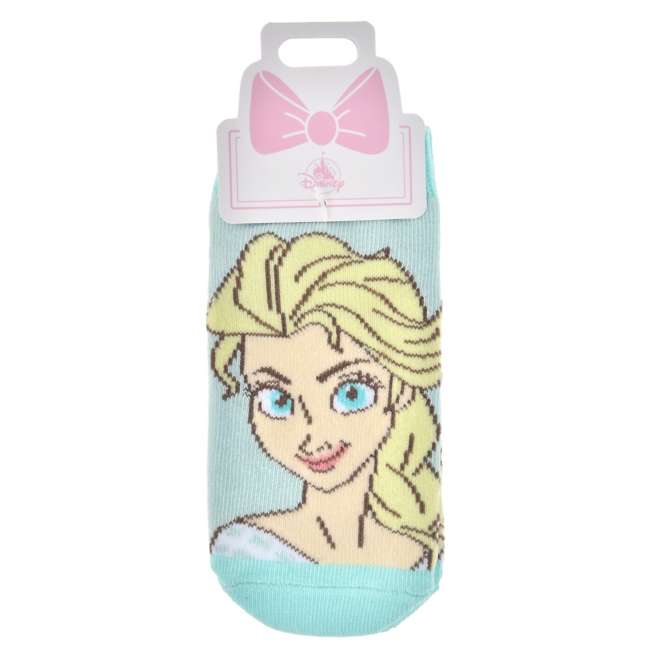 Calcetines tobilleros azules de Elsa para niños