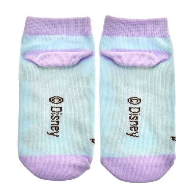 Calcetines infantiles de Elsa celestes, talla 13–18 cm
