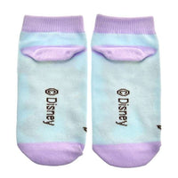 Calcetines infantiles de Elsa celestes, talla 13–18 cm