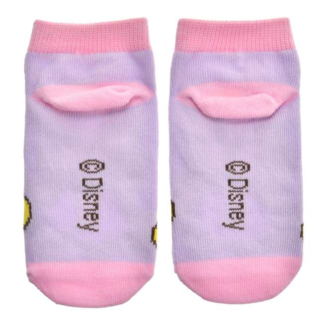 Calcetines tobilleros infantiles Rapunzel morados 13–18