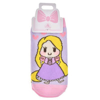 Calcetines tobilleros infantiles Rapunzel morados 13–18